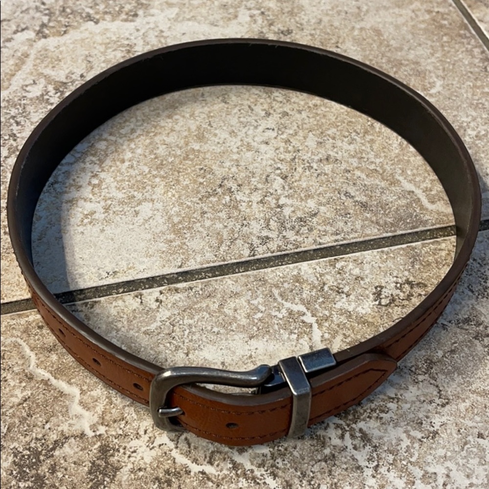 Kids Columbia Leather Belt
